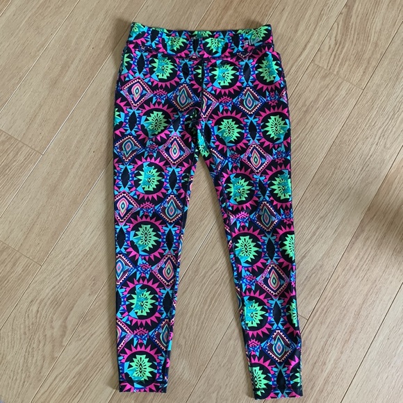 FILA SPORT Performance running tights leggings jacket hoody NWOT Med geometric - Picture 8 of 12